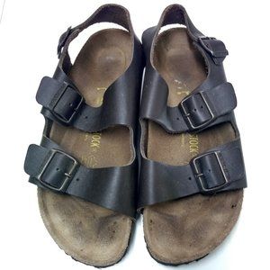 Brown Birkenstocks size 41 with little wear